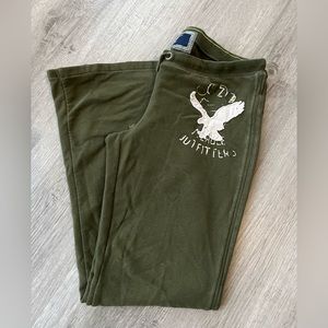 American Eagle flare leg sweat pants